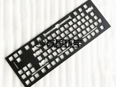 CNC雕刻机切一个碳纤维无人机...叶片 图2