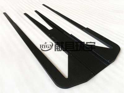 耐高温碳纤维机械手臂 碳纤维牙叉 液晶面板机械手臂图4