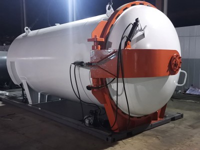 复合材料护具热压罐 芳纶材料劳保用品鞋热压罐图3