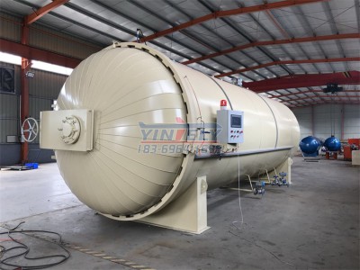 定制自动化真空热压罐 树脂固化热压罐 碳纤维车体外壳热压罐图2