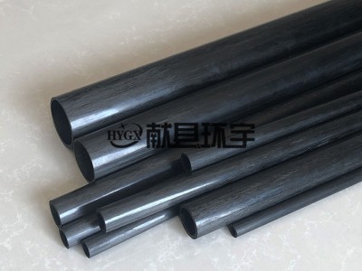 3k纯碳纤维卷管 进口高强度碳纤维圆管  异形管图3