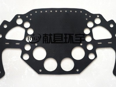 500X600mm CNC加工雕刻 硬板碳板T300碳纤维板图4