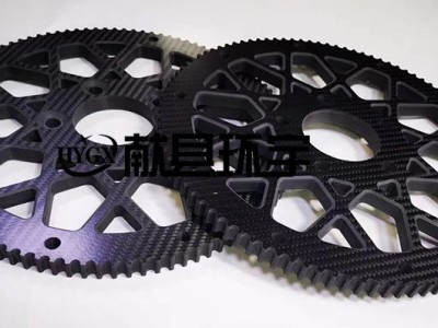 碳纤维模压制品  高精度碳纤维配件定制 碳纤维模压件加工图2
