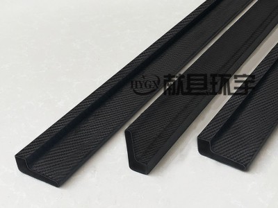 碳纤维L型管 耐高温碳纤维异形管 环宇碳纤维管厂家图2