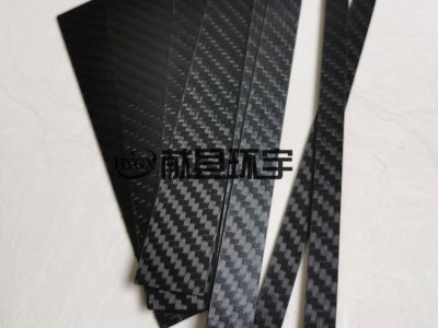 碳纤维扁条 碳纤维板加工 碳片 碳纤维机器人配件图3