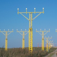 玻璃钢机场易折易碎杆