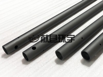 碳纤维圆管（带孔款）高强度 易安装 工业结构件减重优选图3