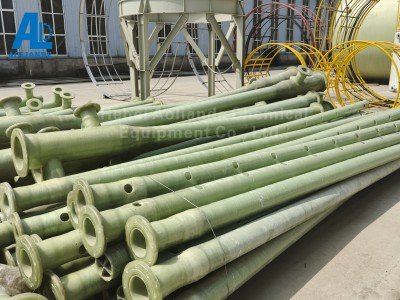 FRP/GRP热卖轻质高强度玻璃钢烟气脱硫管（FGD管）图4