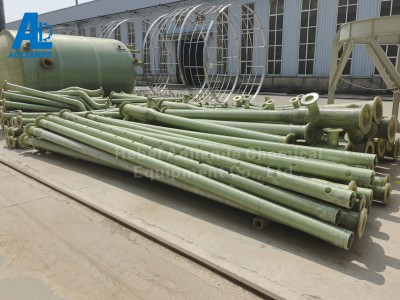 FRP/GRP热卖轻质高强度玻璃钢烟气脱硫管（FGD管）图5